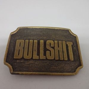Bullshit Belt Buckle